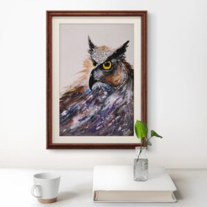 A Starry Owl